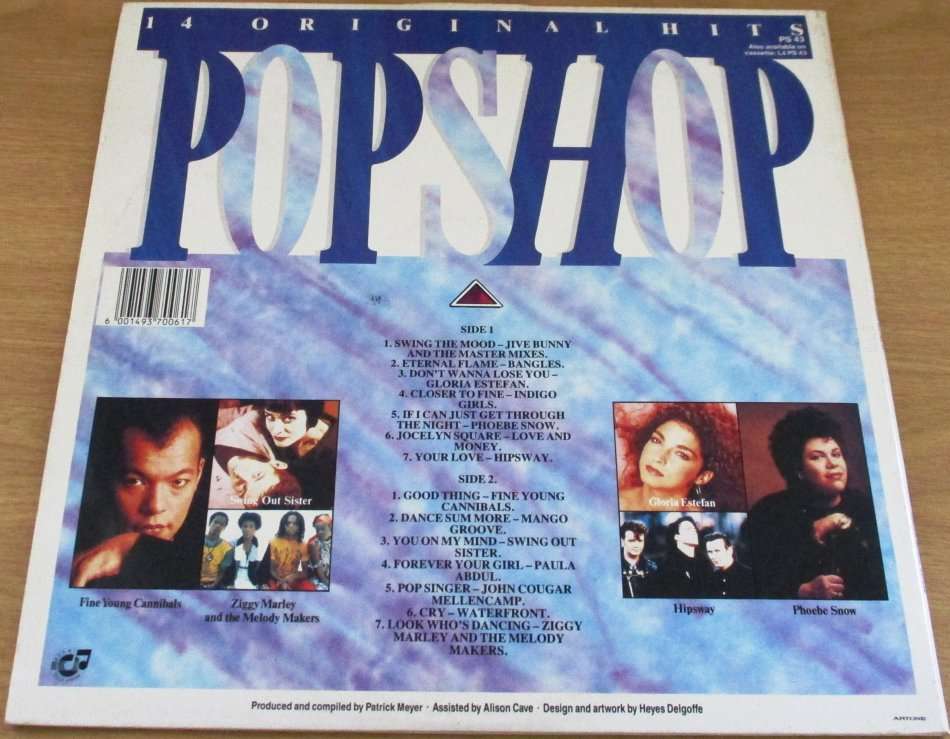 POP SHOP 43 LP VINYL RECORD