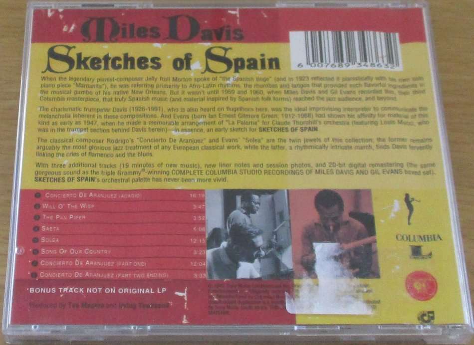 MILES DAVIS Sketches of Spain [msr]