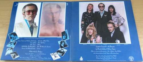 ELTON JOHN Captain Fantastic and the Brown Dirt LP VINYL RECORD