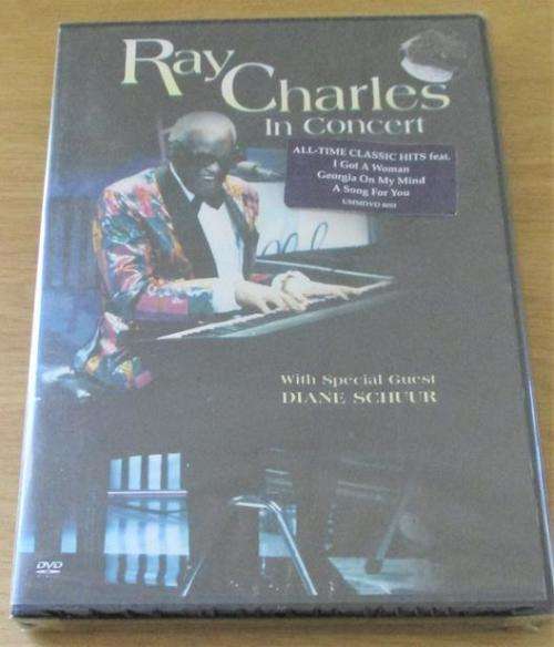 RAY CHARLES IN CONCERT DVD [Shelf H]