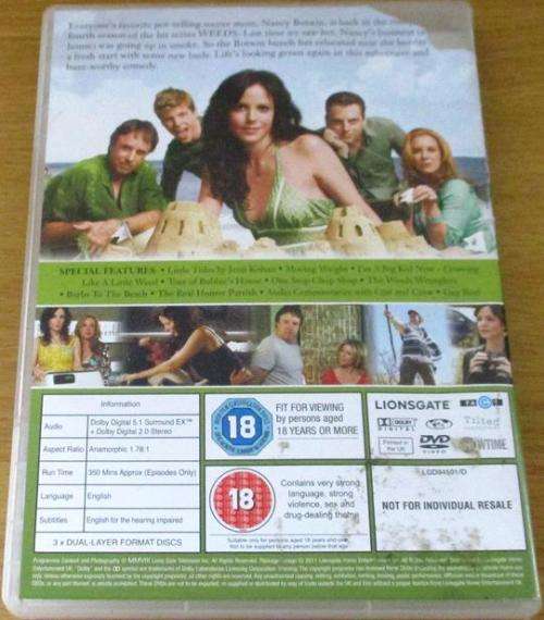 WEEDS Season 4 DVD [DVD BOX 1]