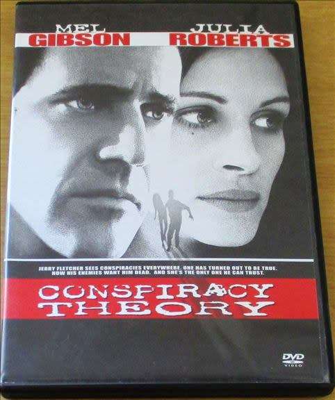 CULT FILM: CONSPIRACY THEORY Mel Gibson Julia Roberts [DVD Box 13]