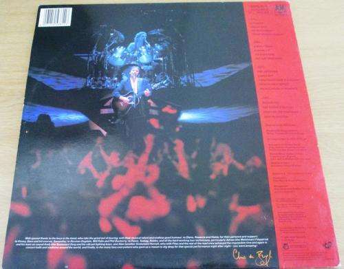 CHRIS DE BURGH High on Emotion  Live in Dublin 2xLP VINYL RECORD