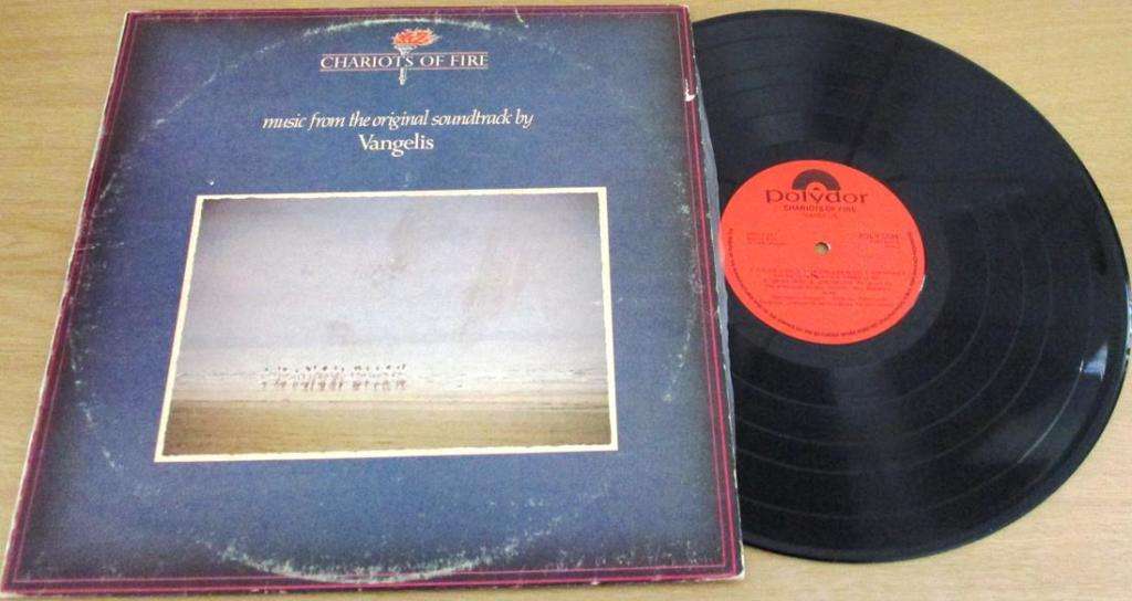 VANGELIS Chariots of Fire O.S.T.  LP VINYL RECORD
