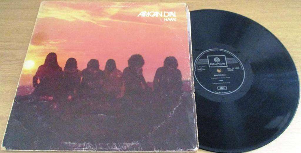 HAWK African Day South African LP VINYL RECORD [Shelf G]