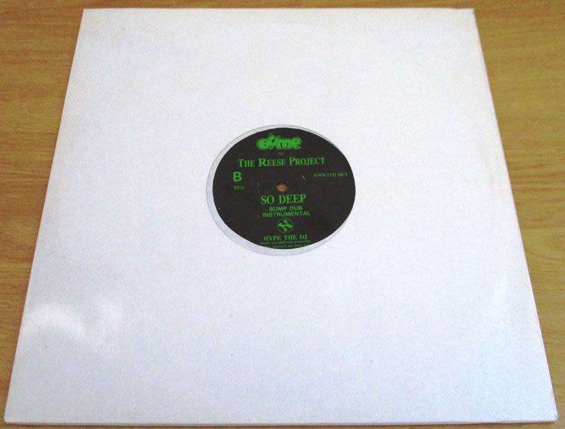 12` Maxi Dance Single : THE REESE PROJECT So Deep 12` VINYL RECORD [HOUSE]