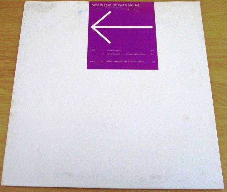 12` Maxi Dance Single: DAVE CLARKE No One`s Driving 3 track 12` VINYL RECORD [TECHNO]