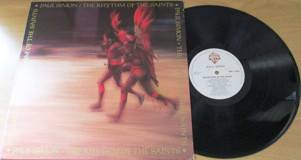 PAUL SIMON The Rhythm of the Saints LP VINYL RECORD