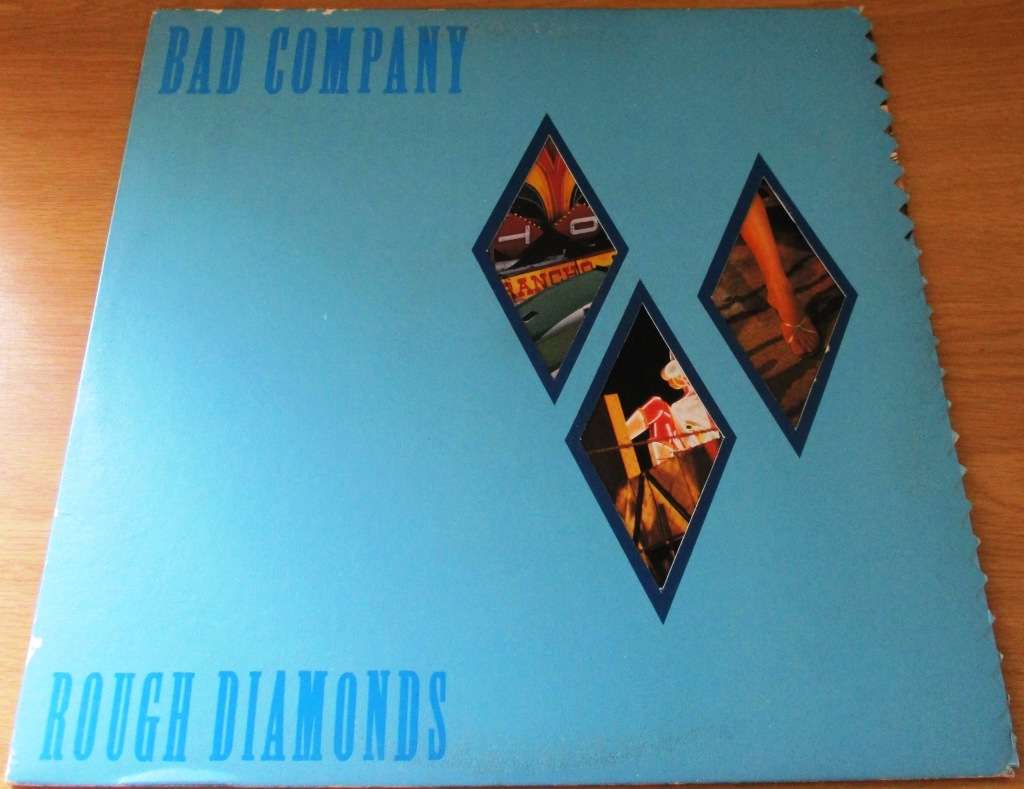 BAD COMPANY Rough Diamonds LP VINYL RECORD