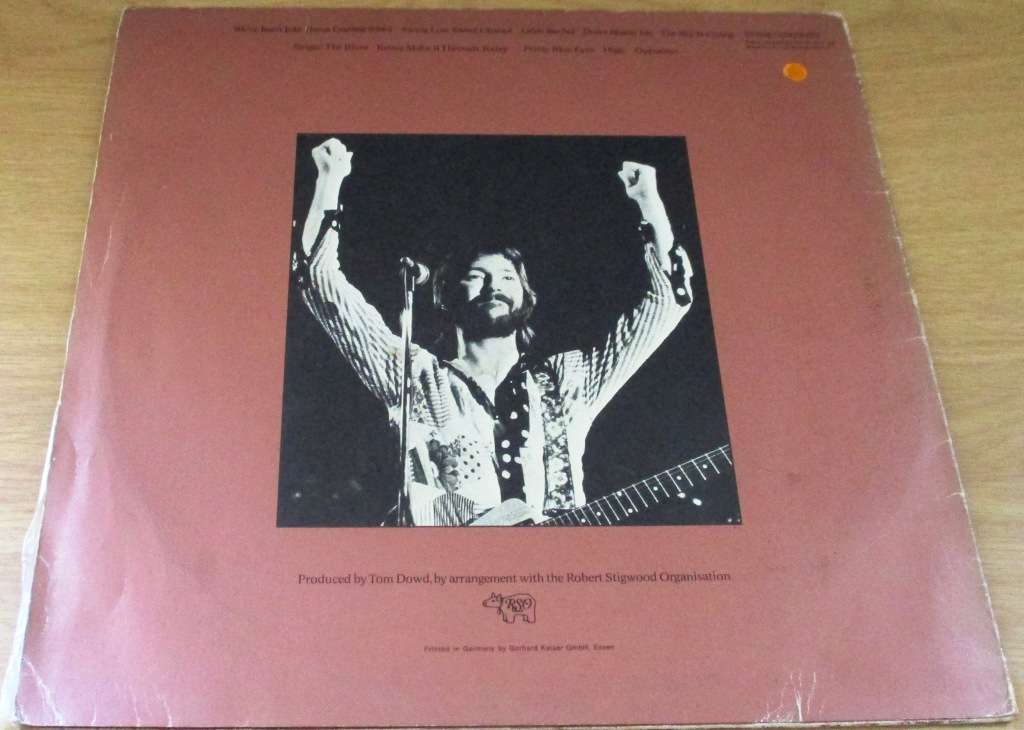 ERIC CLAPTON There`s One in Every Crowd LP VINYL RECORD