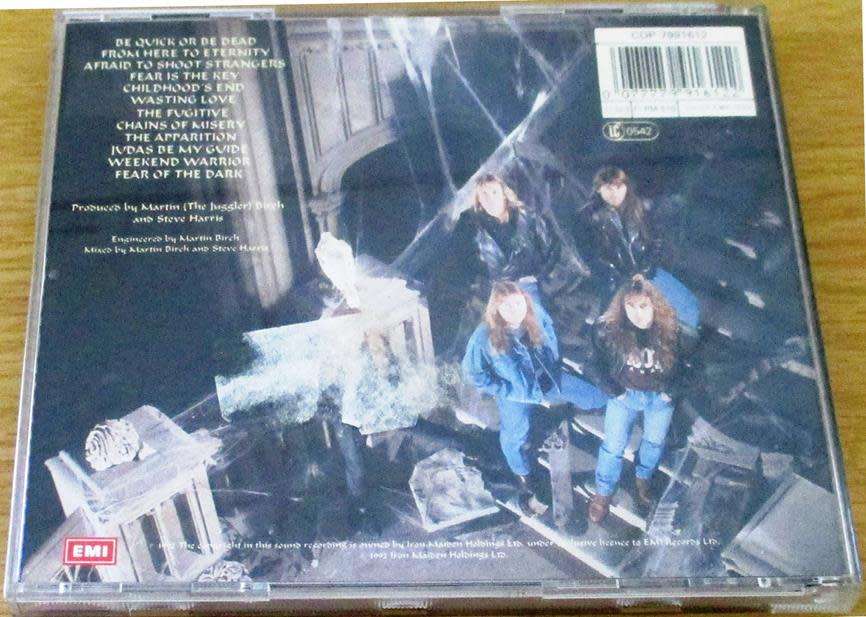 IRON MAIDEN Fear of the Dark IMPORT CD