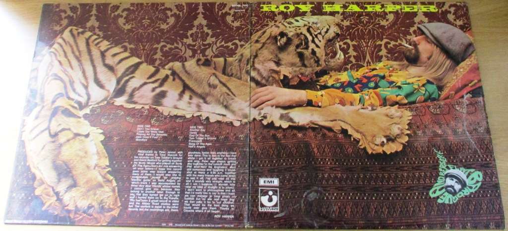 ROY HARPER Flat Baroque And Berserk VINYL LP RECORD [Shelf G]