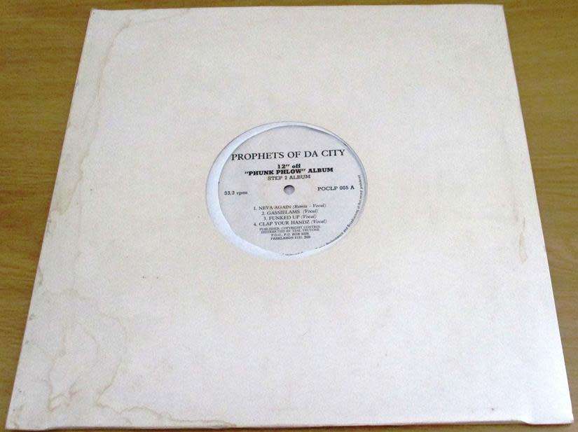 PROPHETS OF THE CITY 12` Off Phunk Phlow Album - Step 2 Album VINYL RECORD