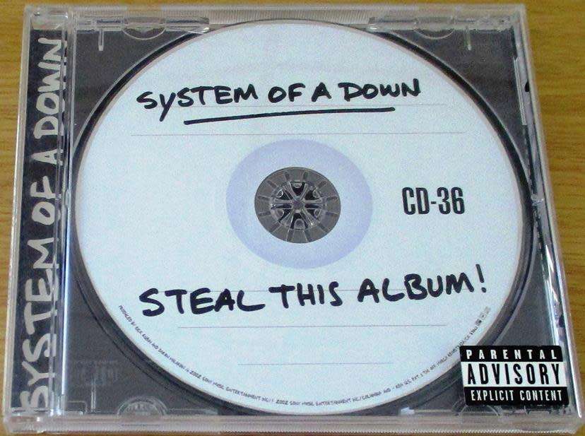 SYSTEM OF A DOWN Steal This Album! [Shelf G8]