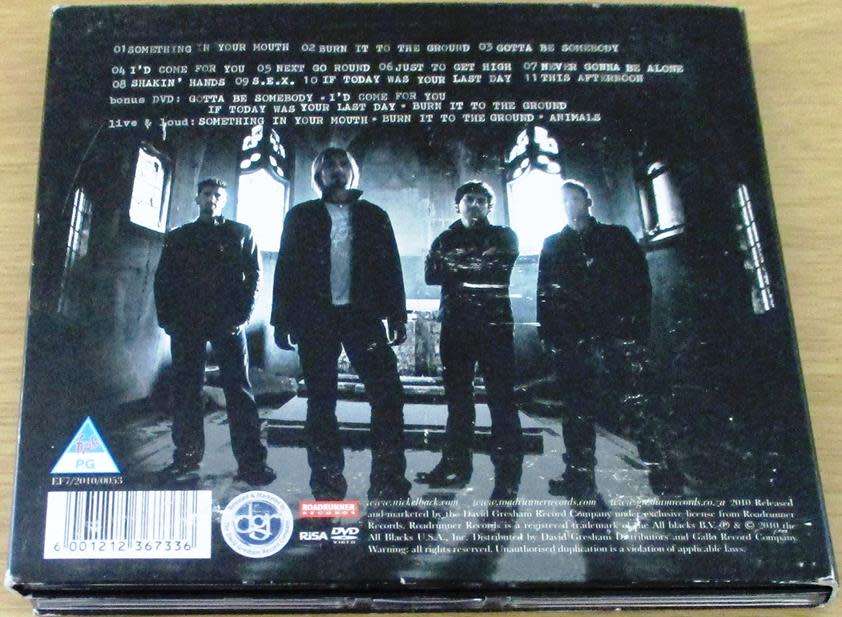 NICKELBACK Dark Horse CD+DVD Digipak [Shelf G9]