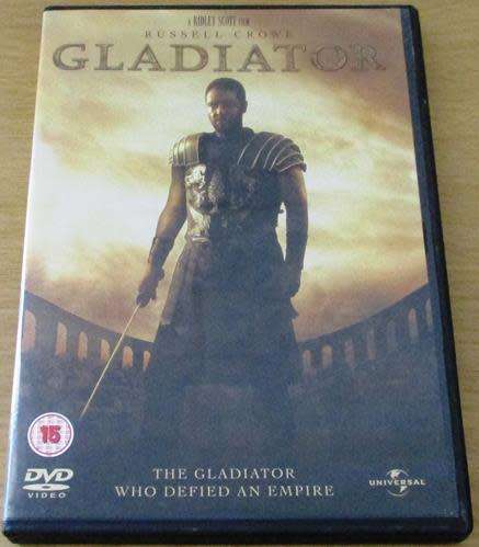 CULT FILM: GLADIATOR Russell Crowe DVD [DVD BOX 6]