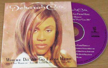 DEBORAH COX Where Do  We Go From Here CD Single [msr]
