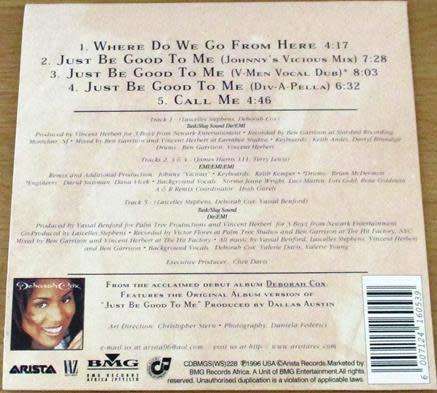 DEBORAH COX Where Do  We Go From Here CD Single [msr]