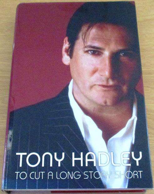 TONY HADLEY of Spandau Ballet To Cut a Long Story Short hardcover BOOK