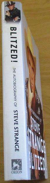 BLITZED! The Autobiography of STEVE STRANGE Hardcover BOOK
