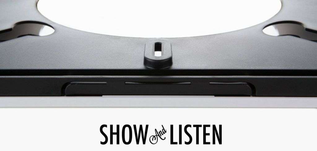 SHOW & LISTEN ALBUM COVER INTERCHANGEABLE DISPLAY FRAME - BLACK (31.75 x 31.75cm) ONE FRAME ONLY