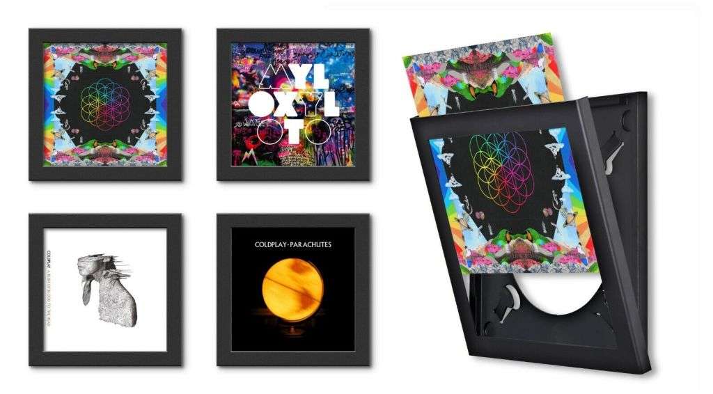 SHOW & LISTEN ALBUM COVER INTERCHANGEABLE DISPLAY FRAME - BLACK (31.75 x 31.75cm) ONE FRAME ONLY