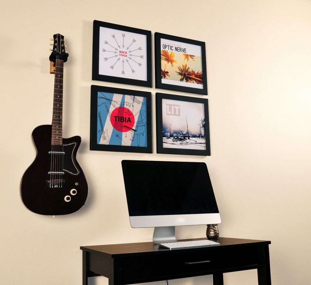 SHOW & LISTEN ALBUM COVER INTERCHANGEABLE DISPLAY FRAME - BLACK (31.75 x 31.75cm) ONE FRAME ONLY