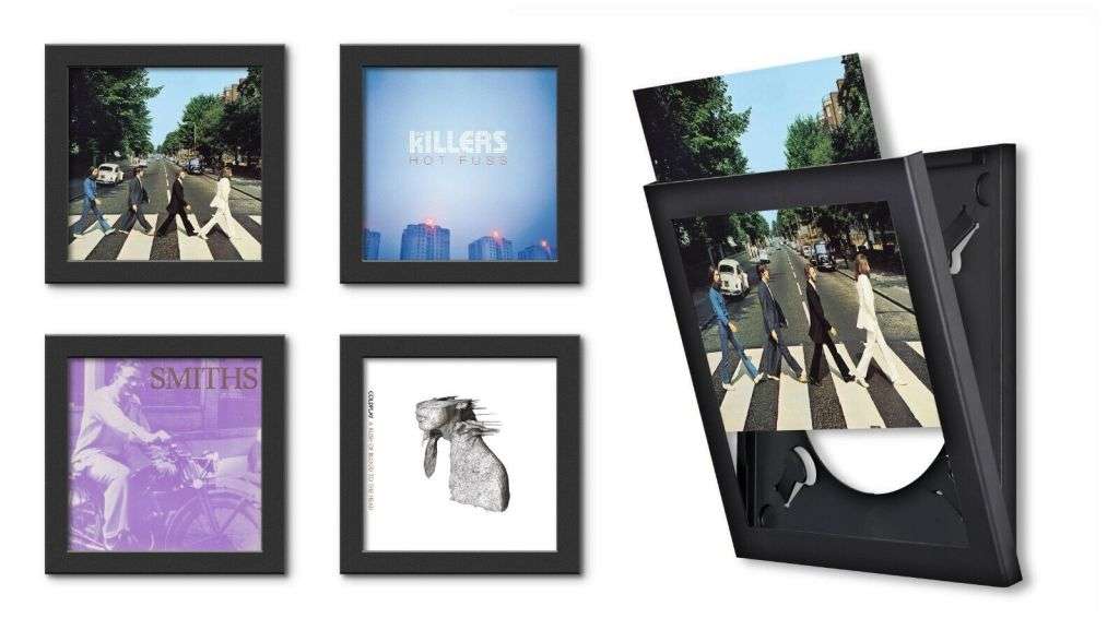 SHOW & LISTEN ALBUM COVER INTERCHANGEABLE DISPLAY FRAME - BLACK (31.75 x 31.75cm) ONE FRAME ONLY