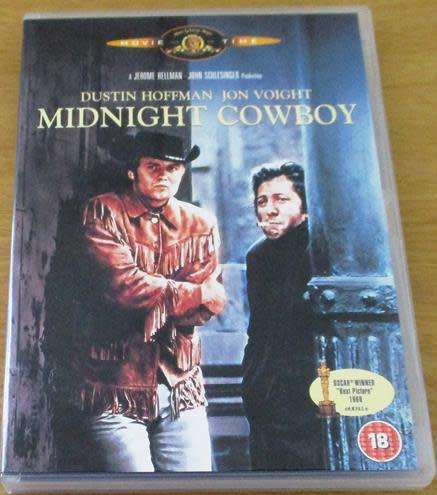 CULT FILM: MIDNIGHT COWBOY Dustin Hoffman DVD [BBOX 6]