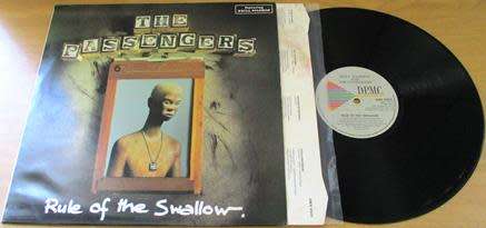 THE PASSENGERS feat. NEILL SOLOMON Rule of the Swallow LP VINYL RECORD