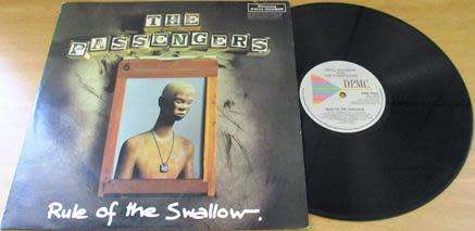 THE PASSENGERS feat. NEILL SOLOMON Rule of the Swallow LP VINYL RECORD