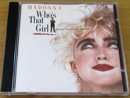 MADONNA Who`s That Girl? O.S.T.  South African Release CD