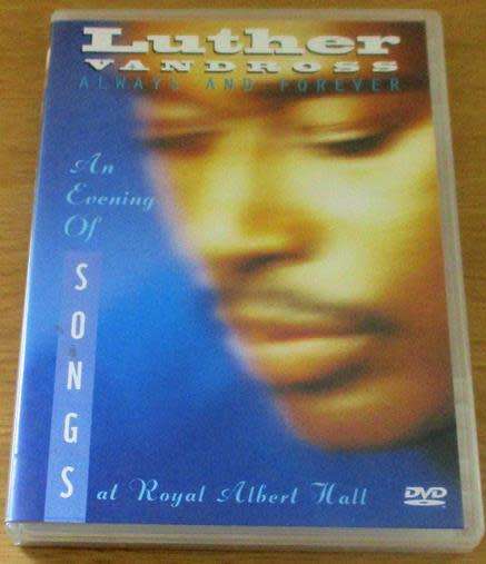 LUTHR VANDROSS Always and Forever An Evening of Songs at the Royal Albert Hall DVD