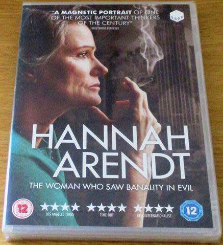 Cult Film: Hannah Arendt DVD [BBox 12] German English with English Subtitles