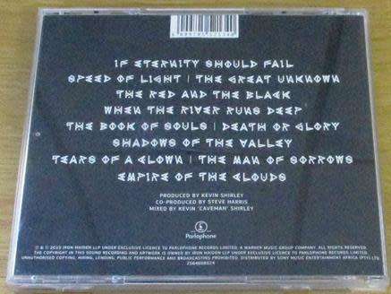 IRON MAIDEN The Book of Souls CD South African Release