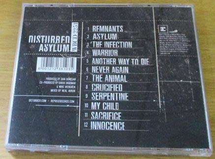 DISTURBED Asylum CD