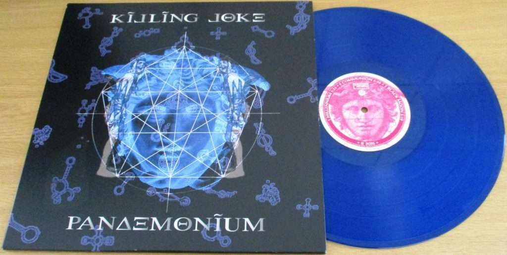 KILLING JOKE Pandemonium 2xLP Transparent Blue+Clear VINYL LP