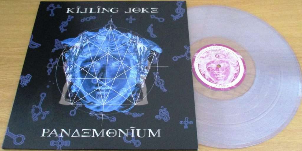 KILLING JOKE Pandemonium 2xLP Transparent Blue+Clear VINYL LP