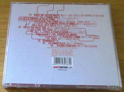 JAY-Z The Blueprint 3 CD