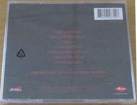 RUSH Moving Pictures [The Rush Remasters] CD
