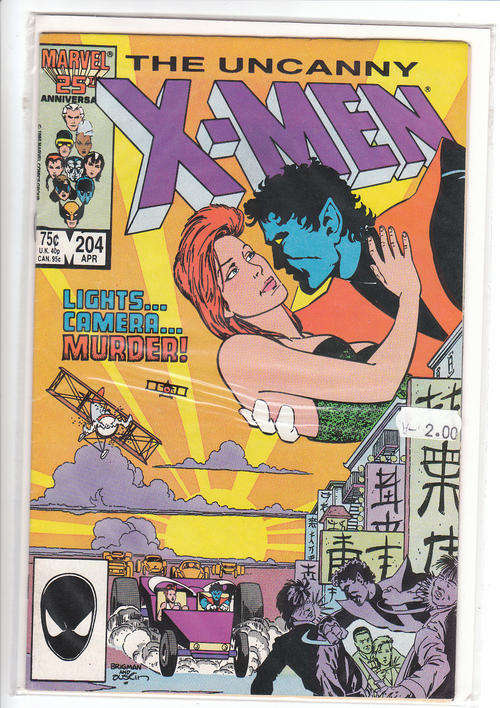 ##RARE## The Uncanny X-MEN 1985 ~ # 204 April