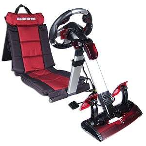 Gamestar PS2 Racing Seat / WHeel / Pedals - Excellent Condition ! R1!