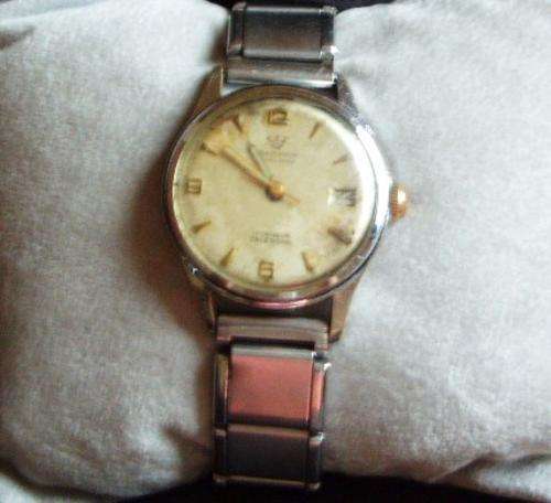 Mens Vintage TRADITION REUSSER 1950's - 17 Jewel Calander!