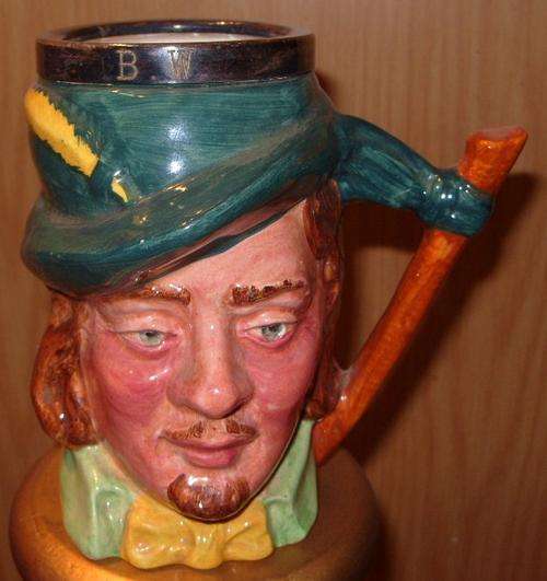 Character Jug EPNS Rim - Robin Hood ~ Lancaster Sandland