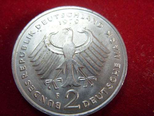 GERMANY 1979F 2 MARK - BRILLIANT UNCIRCULATED