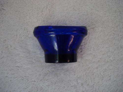 Rare Blue eye medicine glass