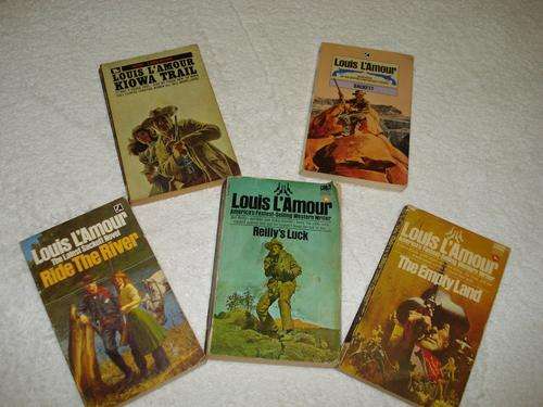#1 -  LOUIS L'AMOUR 5piece paperback collection
