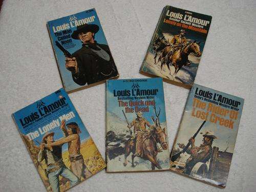 #6 -  LOUIS L'AMOUR 5piece paperback collection
