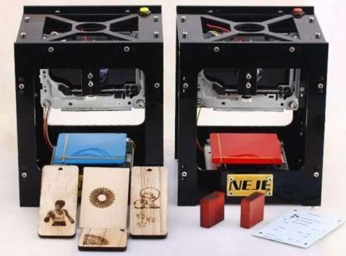 DK-BL 1500mW Laser Engraving Machine Printer Engraver for iOS/Android Devices or PC