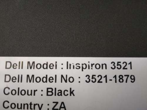 Like new Dell Inspiron 3521 Intel core i3